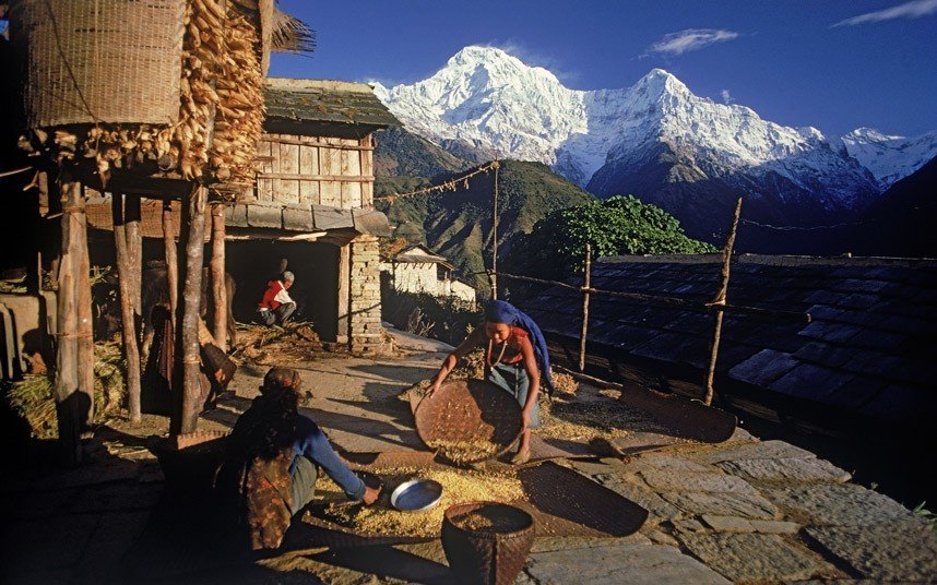 1. Annapurna Top Ten Killer Mountains of the World