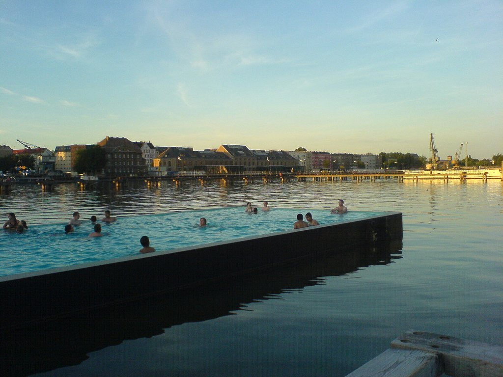 Badeschiff, Germany Extra-ordinary and Exceptional Pools; Soak Yourself Up