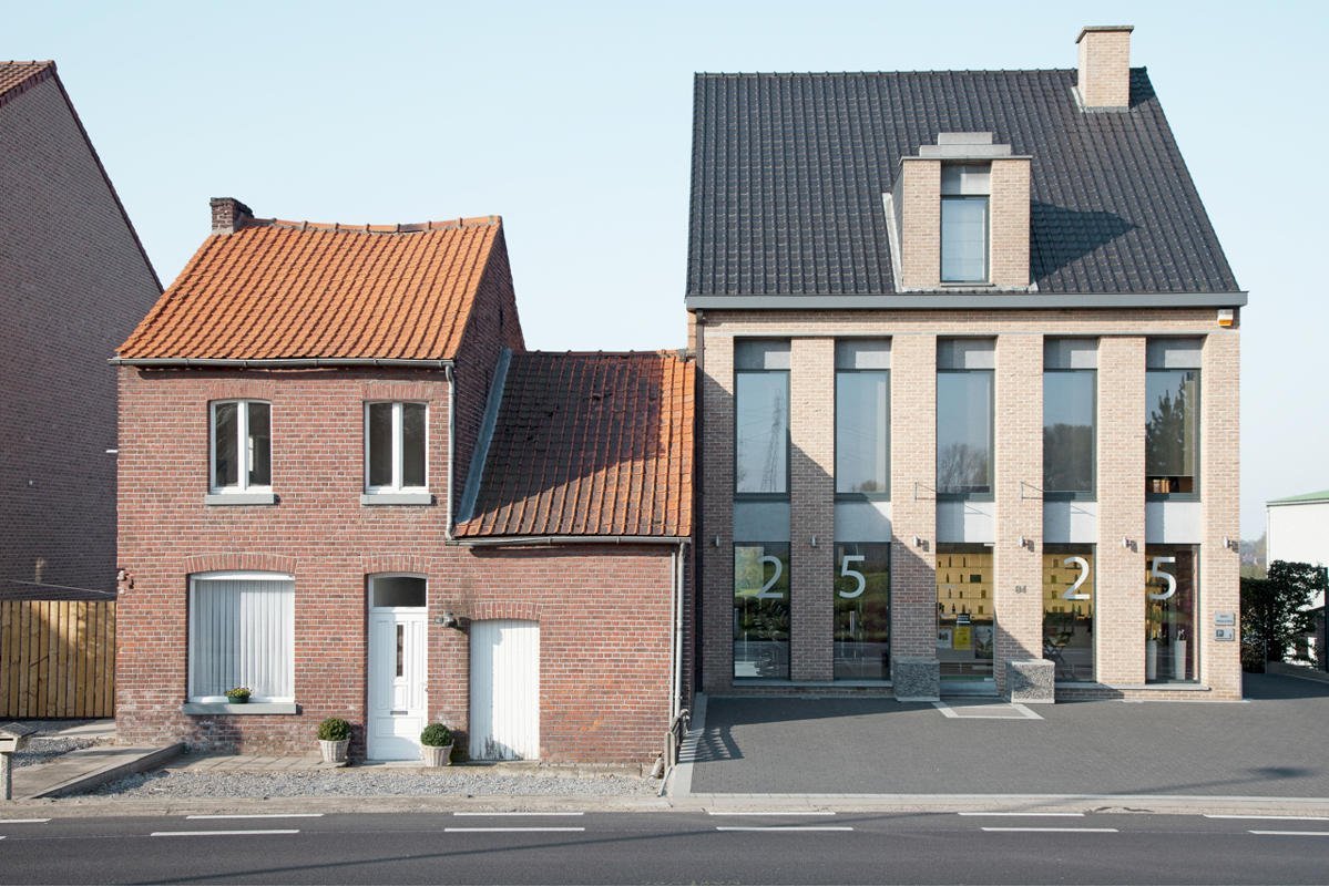 22.'Neighbours' is a series showcasing typical Belgian double houses, taken by Herman Van Den Boom. As a finalist in the Architecture category, Van Den Boom frames perfectly the individuality behind every property. Every single building is an expression of uniqueness, judges say. (Herman Van Den Boom/Sony World Photography Awards)