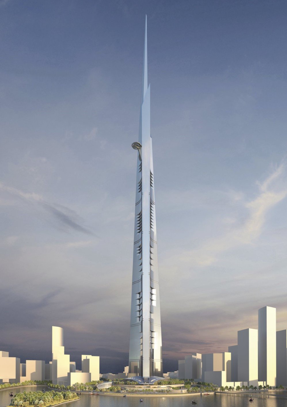 1. Kingdom Tower, Jeddah, Saudi Arabia