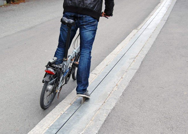 Cyclocable Bicycle Escalator