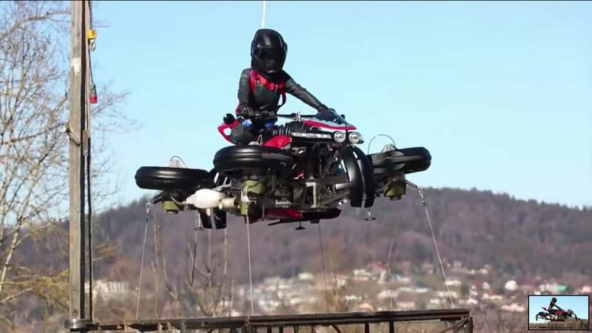 Lazareth Flying Motorcycle