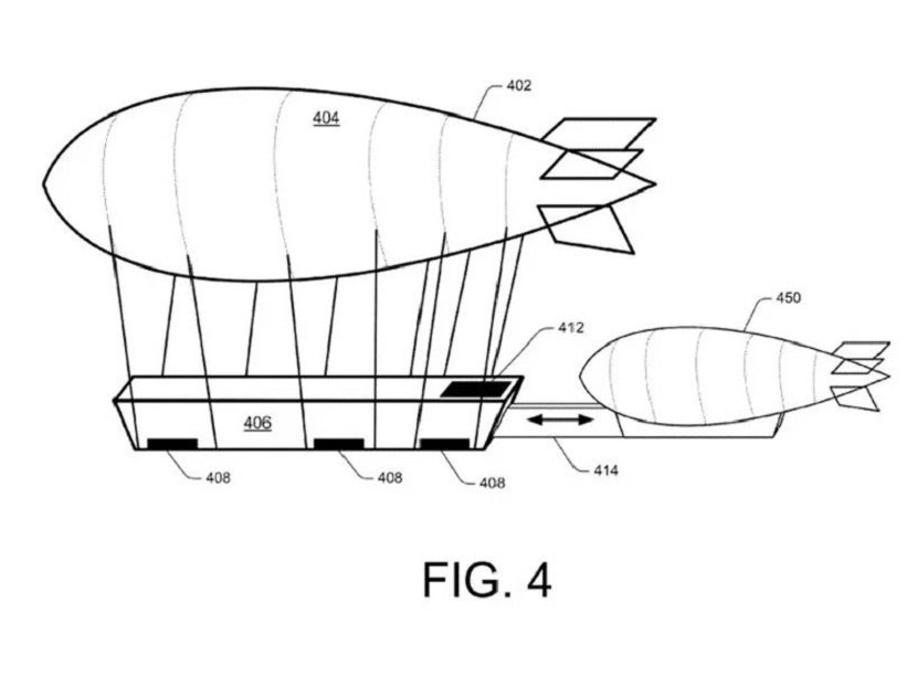 Amazon Giant Delivery Drone Blimp