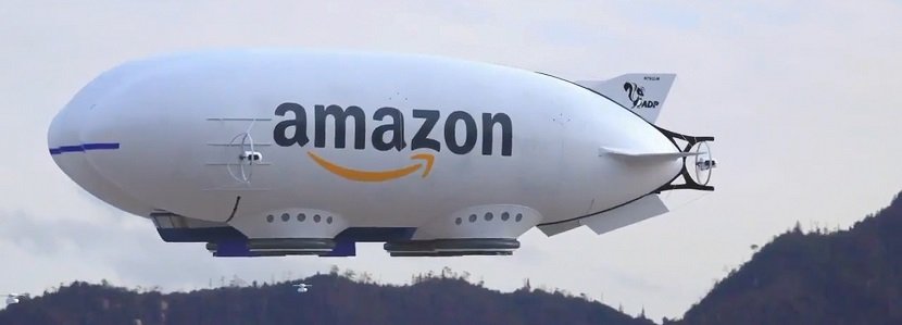 Amazon Giant Delivery Drone Blimp