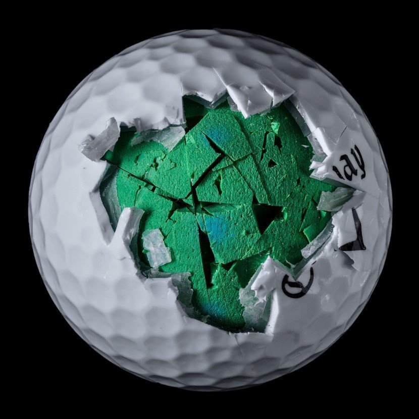 Golf ball by James Friedman