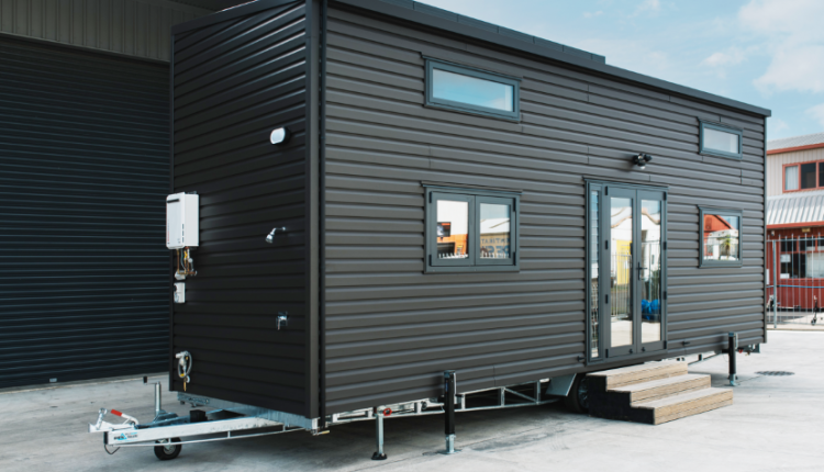 This Tiny House Has Integrated Storage Under The Stairs - Rumblerum