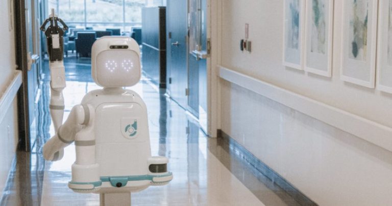 Humanoid Robot Hospital Helper Moxi Can Help In Fighting Covid-19