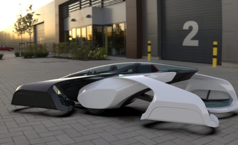 Japanese Flying Car - SD-XX Concept