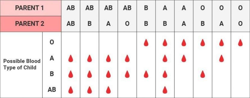 rarest blood type