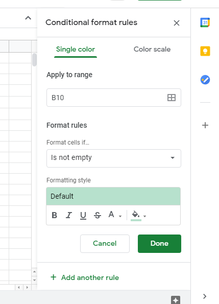 18 Google Sheets drop down menu